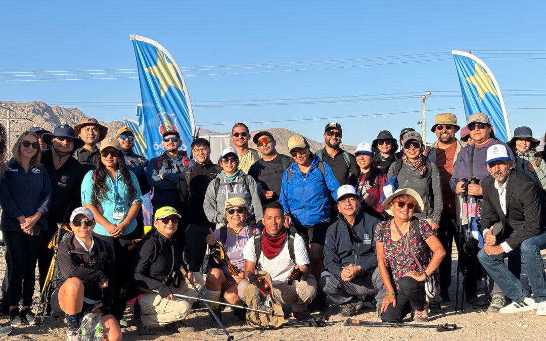 Con éxito finalizó el programa de senderismo municipal “Copiapó al Cerro”