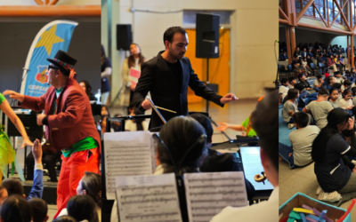 Orquesta Sinfónica Municipal de Copiapó llevó la magia de “Sinfonía para la Infancia” a Paipote